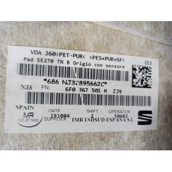 Recambio de techo interior para seat ibiza (kj1) style referencia OEM IAM 6F0867501H  