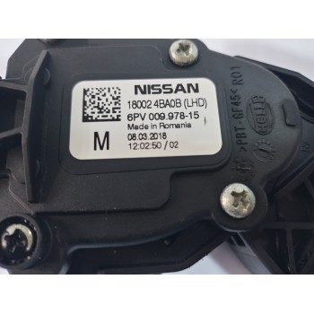 Recambio de pedal acelerador para nissan qashqai (j11) acenta referencia OEM IAM 180024BA0B  