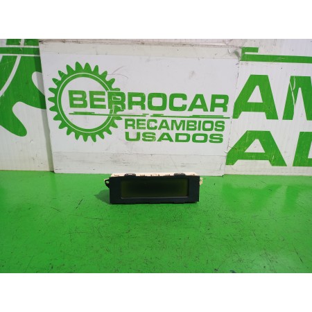 Recambio de pantalla multifuncion para citroën c5 berlina attraction referencia OEM IAM 966323098000  