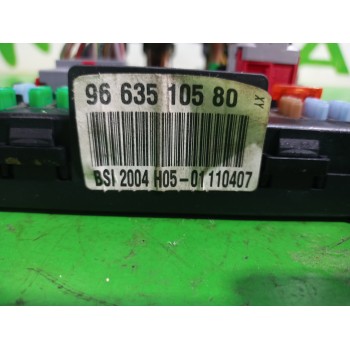 Recambio de caja reles / fusibles para citroën c5 berlina attraction referencia OEM IAM 9663510580  