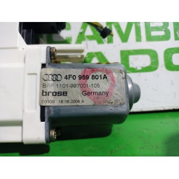 Recambio de motor elevalunas trasero izquierdo para audi a6 berlina (4f2) 2.4 referencia OEM IAM 4F0959801A  