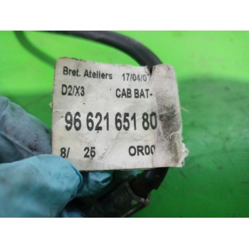 Recambio de borna negativa para citroën c5 berlina attraction referencia OEM IAM 9662165180  