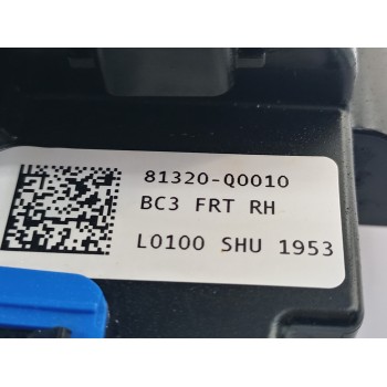 Recambio de cerradura puerta delantera derecha para hyundai i20 (bc3) essence mild-hybrid referencia OEM IAM 81320Q0010  