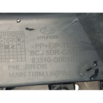 Recambio de guarnecido puerta trasera izquierda para hyundai i20 (bc3) essence mild-hybrid referencia OEM IAM 83310Q0010  