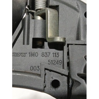 Recambio de maneta interior trasera izquierda para seat leon (1m1) 1.9 tdi referencia OEM IAM 1M0837113  