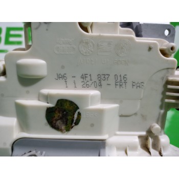 Recambio de cerradura puerta delantera derecha para audi a6 berlina (4f2) 2.4 referencia OEM IAM 4F1837016  