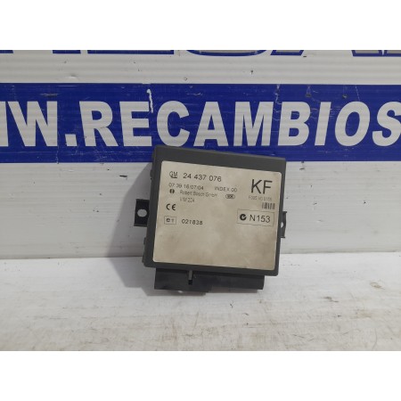 Recambio de centralita cierre para opel zafira a elegance referencia OEM IAM 24437076  
