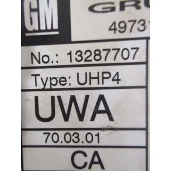 Recambio de modulo electronico para opel astra h sedán (a04) 1.7 cdti (l69) referencia OEM IAM 13287707  