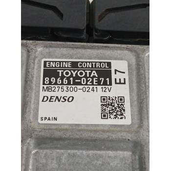 Recambio de centralita motor uce para toyota auris (_e15_) 1.6 (zre151_) referencia OEM IAM 8966102E71  
