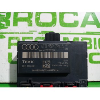 Recambio de centralita cierre para audi a6 berlina (4f2) 2.4 referencia OEM IAM 4F0959794A  