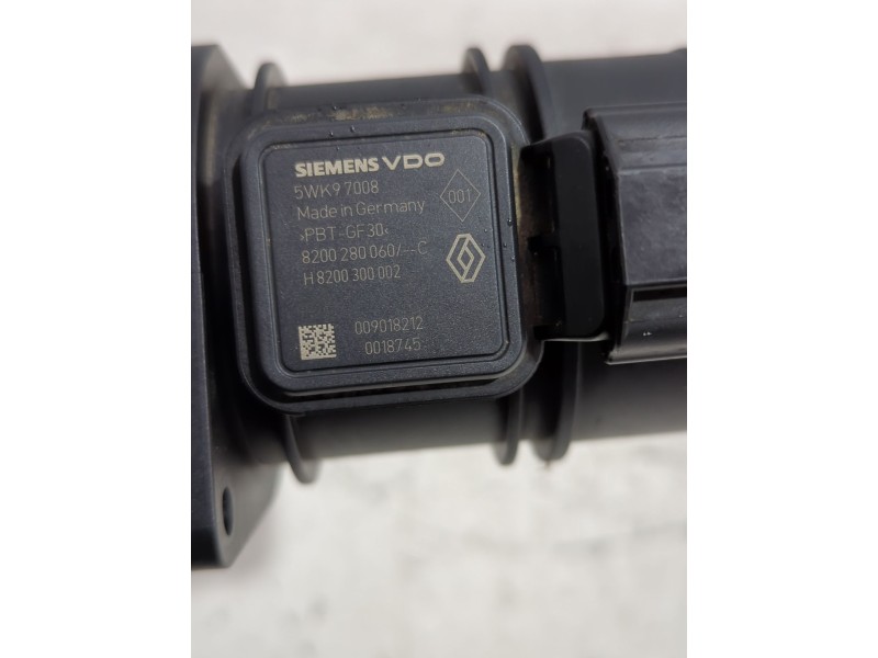 Recambio de caudalimetro para renault megane ii (bm0/1_, cm0/1_) 1.5 dci (bm1e, cm1e) referencia OEM IAM 5WK97008  