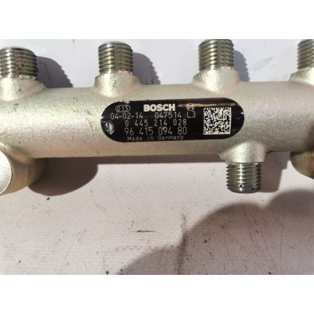 Recambio de rampa inyectora para peugeot 206 berlina 1.9 diesel referencia OEM IAM 9641509480  