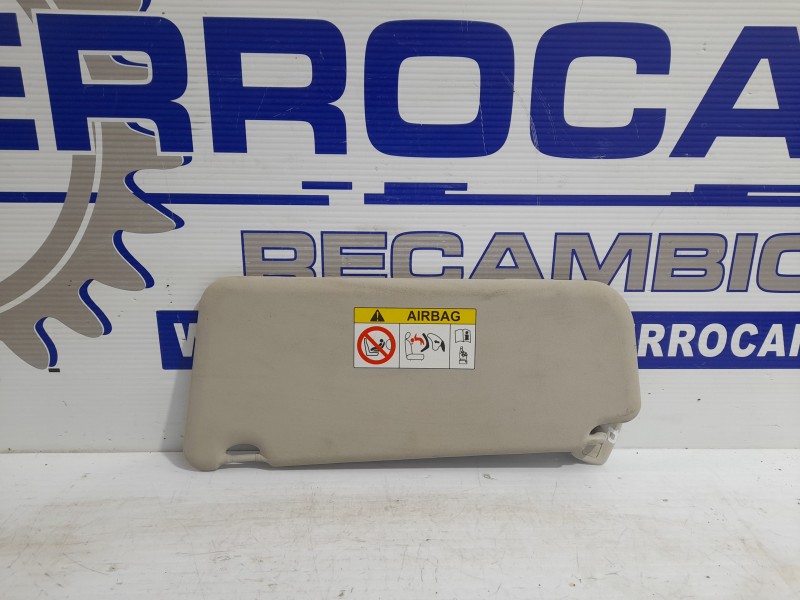 Recambio de parasol derecho para peugeot expert furgón 1.6 blue-hdi fap referencia OEM IAM 9809498377  