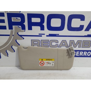 Recambio de parasol derecho para peugeot expert furgón 1.6 blue-hdi fap referencia OEM IAM 9809498377  