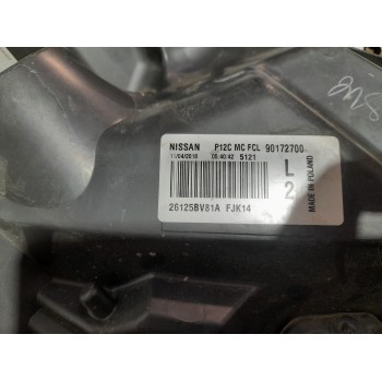 Recambio de faro izquierdo para nissan juke (f15) referencia OEM IAM 26125BV81A  