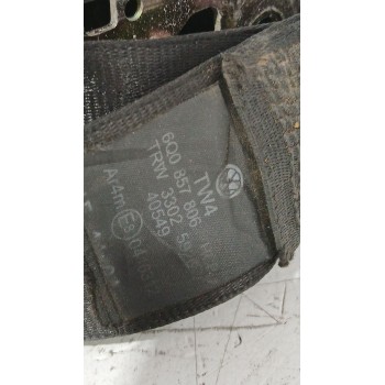 Recambio de cinturon seguridad trasero derecho para volkswagen polo iv (9n_, 9a_) 1.9 sdi referencia OEM IAM 6Q0857806ARAA  
