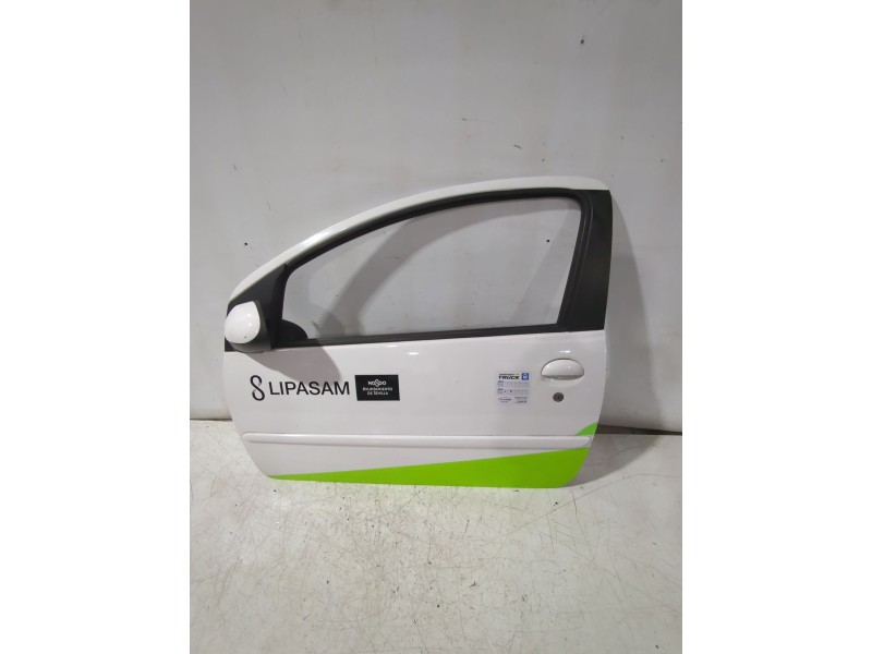 Recambio de puerta delantera izquierda para peugeot 107 (pm_, pn_) 1.4 hdi referencia OEM IAM 1612543280  