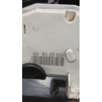 Recambio de cerradura puerta trasera derecha para volkswagen golf vi variant (aj5) 1.6 tdi referencia OEM IAM 5K4839016H  