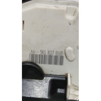 Recambio de cerradura puerta delantera derecha para volkswagen golf vi variant (aj5) 1.6 tdi referencia OEM IAM 5K1837016B  