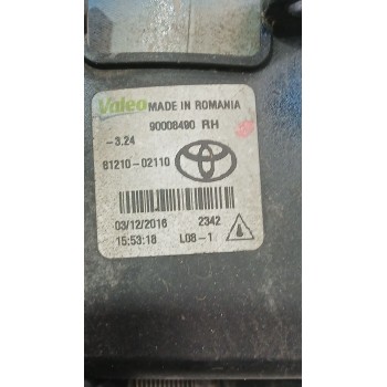 Recambio de faro antiniebla derecho para toyota yaris (_p13_) 1.5 (nsp131_) referencia OEM IAM 8121002110  