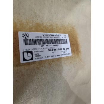 Recambio de techo interior para volkswagen golf vi variant (aj5) 1.6 tdi referencia OEM IAM 5K4867501B  