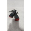 Recambio de enganche cinturon trasero izquierdo para toyota yaris (_p13_) 1.5 (nsp131_) referencia OEM IAM 734800D130C1  
