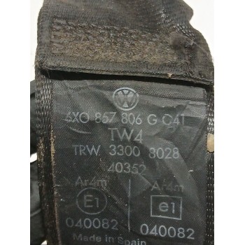 Recambio de cinturon seguridad trasero derecho para seat arosa (6h1) 1.4 tdi referencia OEM IAM 6X0857806G041  