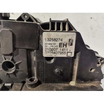 Recambio de cerradura puerta delantera derecha para opel corsa d 1.3 16v cdti referencia OEM IAM 13258274  