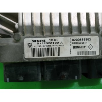 Recambio de centralita motor uce para renault scenic ii 1.5 dci diesel referencia OEM IAM 8200565863  
