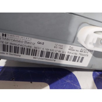 Recambio de sistema audio / radio cd para mercedes-benz clase a (w169) 1.7 cat referencia OEM IAM A1698200786002  