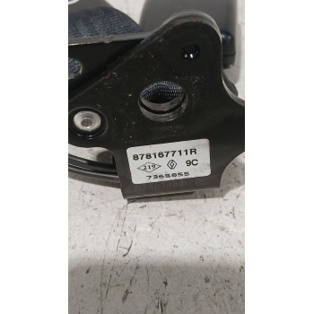 Recambio de enganche cinturon trasero derecho para renault clio iv (bh_) 0.9 tce 90 referencia OEM IAM 878167711R  