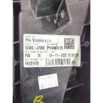 Recambio de elevalunas delantero derecho para kia ceed (cd) 1.0 t-gdi referencia OEM IAM 82481J7000/82480J7000/9450100100  