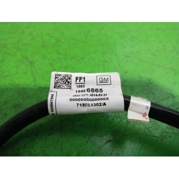 Recambio de borna negativa para opel corsa e expression referencia OEM IAM 13426865  