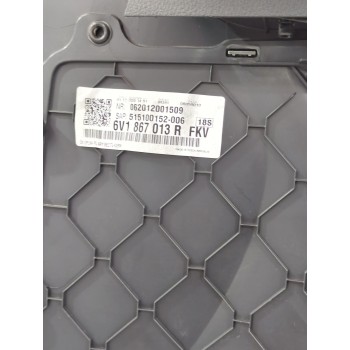 Recambio de guarnecido puerta delantera izquierda para skoda fabia iii station wagon (nj5) 1.0 tsi referencia OEM IAM 6V0867011 