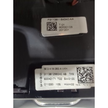 Recambio de volante para skoda fabia iii station wagon (nj5) 1.0 tsi referencia OEM IAM 5E3419093A  