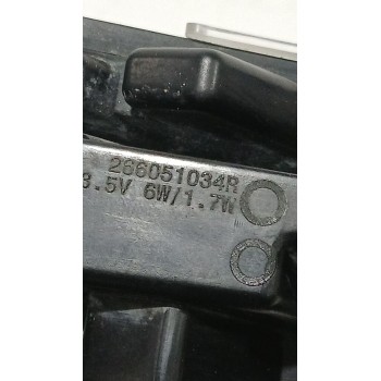 Recambio de faro antiniebla izquierdo para renault clio iv (bh_) 0.9 tce 90 referencia OEM IAM 266051034R  