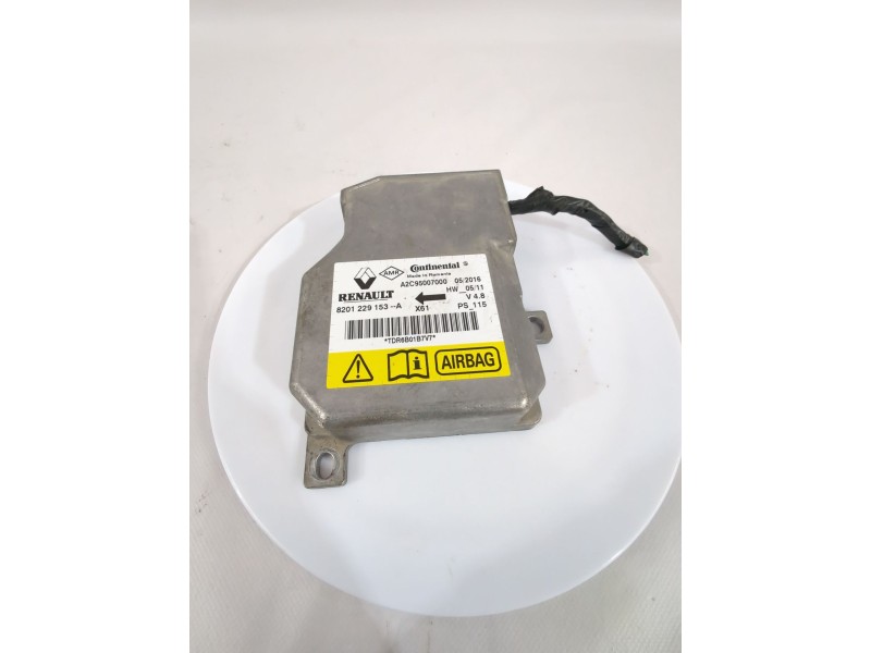 Recambio de centralita airbag para renault kangoo profesional referencia OEM IAM A2C95007000  