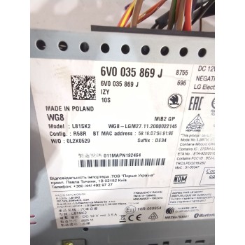 Recambio de sistema audio / radio cd para skoda fabia iii station wagon (nj5) 1.0 tsi referencia OEM IAM 6V0035869IZY  