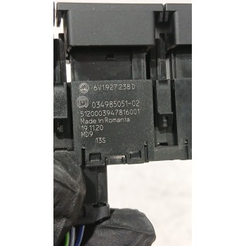 Recambio de interruptor para skoda fabia iii station wagon (nj5) 1.0 tsi referencia OEM IAM 6V1927238D  