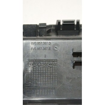 Recambio de moldura para skoda fabia iii station wagon (nj5) 1.0 tsi referencia OEM IAM 6V0857367D  
