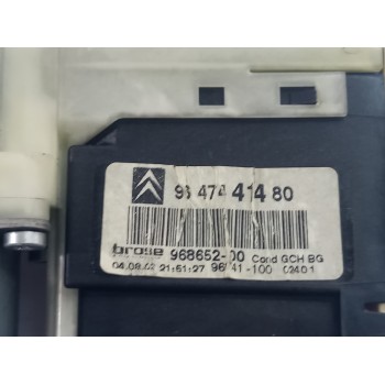 Recambio de motor elevalunas delantero izquierdo para citroën c4 sedan collection referencia OEM IAM 9647441480  