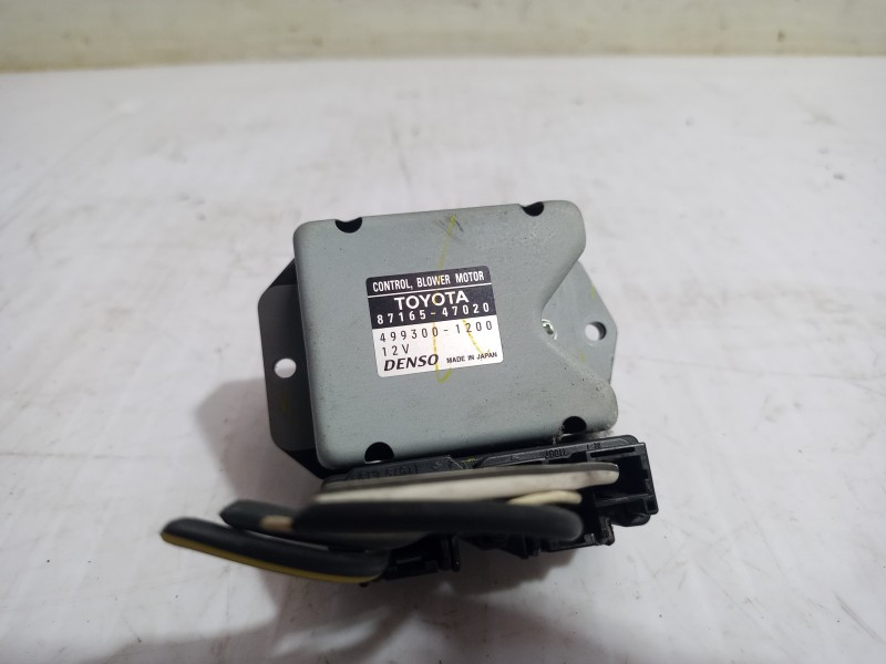 Recambio de resistencia calefaccion para toyota prius (nhw20) basis referencia OEM IAM 4993001200  