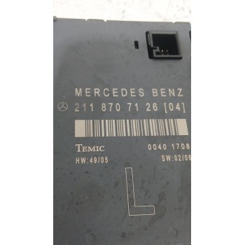 Recambio de modulo electronico para mercedes-benz clase e (w211) e 280 cdi (211.020) referencia OEM IAM 2118707126  