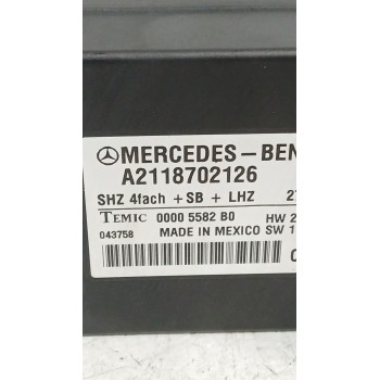 Recambio de modulo electronico para mercedes-benz clase e (w211) e 280 cdi (211.020) referencia OEM IAM A2118702126  