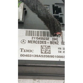 Recambio de modulo electronico para mercedes-benz clase e (w211) e 280 cdi (211.020) referencia OEM IAM 2115455232  