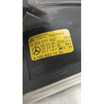 Recambio de faro antiniebla derecho para mercedes-benz clase e (w211) e 280 cdi (211.020) referencia OEM IAM A1698201656  