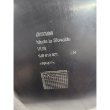 Recambio de paso rueda trasero izquierdo para skoda fabia ii (542) 1.2 referencia OEM IAM 5J6810971  