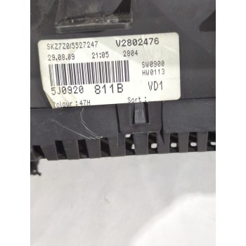 Recambio de cuadro instrumentos para skoda fabia ii (542) 1.2 referencia OEM IAM CE0682/5J0920811B  
