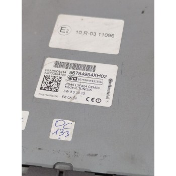 Recambio de sistema audio / radio cd para peugeot 308 i (4a_, 4c_) 1.6 hdi referencia OEM IAM 96784954XH02  