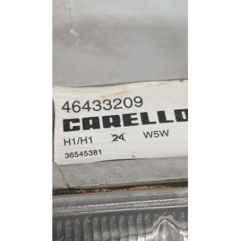 Recambio de faro derecho para fiat punto descapotable (176_) 60 1.2 (176ar_, 176br_) referencia OEM IAM 46433209  